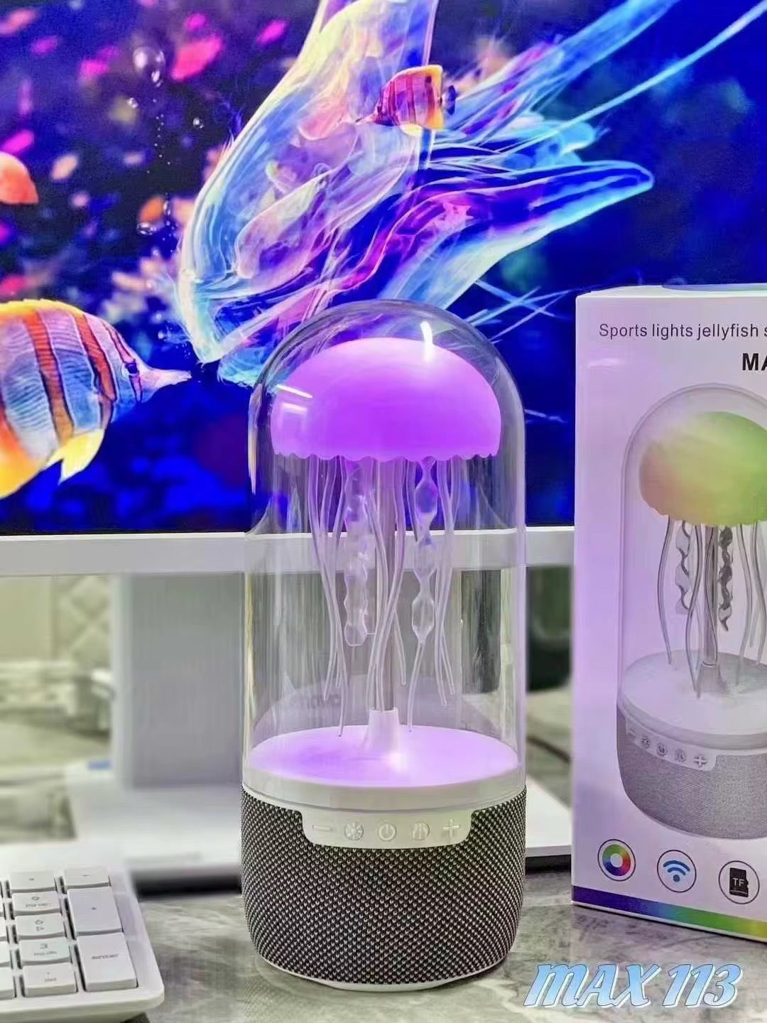 sports lights jellyfish speaker